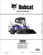 Bobcat S550 Loader Service Manual (6989494) (SN AZN811001-AZN899999)