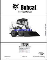 Bobcat S550 Loader Service Manual (6989494) (SN AZN911001-AZN999999)