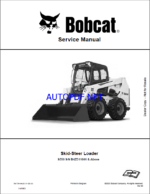 Bobcat S550 Loader Service Manual (7417391) (SN B4ZD11001-B4ZD99999)