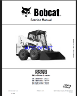 Bobcat S590 Loader Service Manual (6990176) (SN ANMP11001-ANMP99999)
