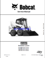 Bobcat S590 Loader Service Manual (6990176) (SN AZND11001-AZND99999)