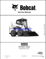 Bobcat S590 Loader Service Manual (7417394) (SN B4ZE11001-B4ZE99999)