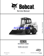 Bobcat S630 Loader Service Manual (6990741) (SN B2L511001-B2L599999)