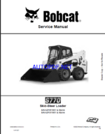 Bobcat S770 Loader Service Manual (6989468) (SN A3P411001-A3P499999)
