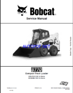 Bobcat S770 Loader Service Manual (7248296) (SN AT5A11001-AT5A99999)