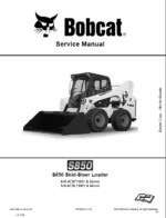 Bobcat S850 Loader Service Manual (6987479) (SN ACSL11001-ACSL99999)