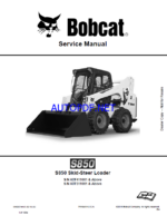 Bobcat S850 Loader Service Manual (6990257) (SN ATF411001-ATF499999)