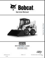 Bobcat S850 Loader Service Manual (6990257) (SN ATF511001-ATF599999)