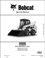 Bobcat S850 Loader Service Manual (7253829) (SN AJ9C11001-AJ9C99999)