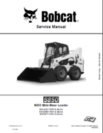 Bobcat S850 Loader Service Manual (7253829) (SN B47711001-B47799999)