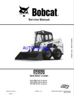 Bobcat S650 Loader Service Manual (6987168) (SN A3NV11001-A3NV99999)