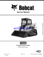 Bobcat T550 Loader Service Manual (6990689) (SN AJZV11001-AJZV99999)
