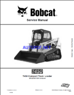 Bobcat T450 Loader Service Manual (7412460) (SN B4J611001-B4J699999)