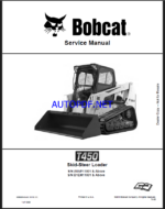 Bobcat T450 Loader Service Manual (6990394) (SN B1EM11001-B1EM99999)
