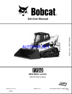 Bobcat T750 Loader Service Manual (7252381) (SN AT5T11001-AT5T99999)