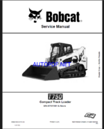 Bobcat T750 Loader Service Manual (6990261) (SN ATF611001-ATF699999)