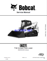 Bobcat T740 Loader Service Manual (7252367) (SN B3CA11001-B3CA99999)