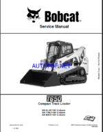 Bobcat T650 Loader Service Manual (6990755) (SN ALJG11001-ALJG99999)