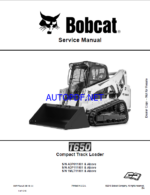 Bobcat T650 Loader Service Manual (6987172) (SN A3P111001-A3P199999)