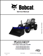 Bobcat TL3870 VersaHANDLER® TTC, Telescopic Handler Service Manual (7311032) (SN AHT415000-AHT499999)