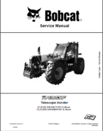Bobcat TL4380HF VersaHANDLER® TTC, Telescopic Handler Service Manual (7318404) (SN B4BT11001-B4BT99999)