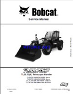 Bobcat TL3870 VersaHANDLER® TTC, Telescopic Handler Service Manual (7311032) (SN AVKM15000-AVKM99999)
