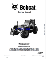 Bobcat TL4380HF VersaHANDLER® TTC, Telescopic Handler Service Manual (7318405) (SN B4BZ11001-B4BZ99999)