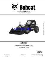 Bobcat V519 VersaHANDLER® TTC, Telescopic Handler Service Manual (7303209) (SN B3YH11001-B3YH99999)