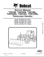 Bobcat T35120 VersaHANDLER® TTC, Telescopic Handler Service Manual (6986766) (SN A8GJ11001-A8GJ99999)