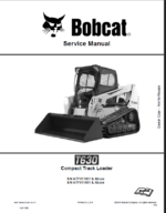 Bobcat T630 Loader Service Manual (6987164) (SN A7PV11001-A7PV99999)