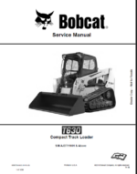 Bobcat T630 Loader Service Manual (6990751) (SN AJDT11001-AJDT99999)