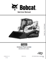 Bobcat T595 Loader Service Manual (7274929) (SN B3NK11001-B3NK99999)