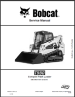 Bobcat T590 Loader Service Manual (7398595) (SN B4KV11001-B4KV99999)