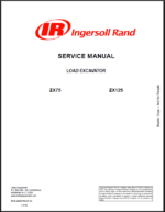 Bobcat ZX75 Excavator Service Manual (22856462)