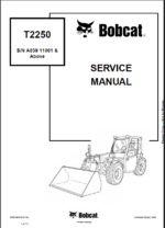Bobcat T2250 VersaHANDLER® TTC, Telescopic Handler Service Manual (6986740) (SN A85911001-A85999999)