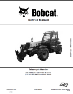 Bobcat T35105 VersaHANDLER® TTC, Telescopic Handler Service Manual (7400376) (SN B4ZV11001-B4ZV99999)