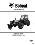 Bobcat T35105 VersaHANDLER® TTC, Telescopic Handler Service Manual (7400376) (SN B51111001-B51199999)