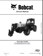 Bobcat T35130 VersaHANDLER® TTC, Telescopic Handler Service Manual (7400386) (SN B51311001-B51399999)