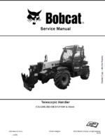 Bobcat T36120 VersaHANDLER® TTC, Telescopic Handler Service Manual (7400378) (SN B51211001-B51299999)