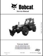 Bobcat T35105B VersaHANDLER® TTC, Telescopic Handler Service Manual (7283187) (SN B3GN14000-B3GN99999)