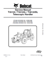 Bobcat T35105L VersaHANDLER® TTC, Telescopic Handler Service Manual (7257228) (SN B3GP11001-B3GP99999)