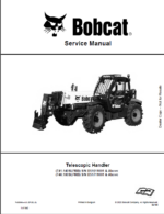 Bobcat T40180 VersaHANDLER® TTC, Telescopic Handler Service Manual (7400390) (SN B51711001-B51799999)