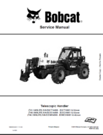 Bobcat T40180SLPB VersaHANDLER® TTC, Telescopic Handler Service Manual (7283381) (SN B33G14000-B33G99999)