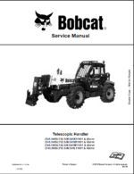 Bobcat T40180SLPB VersaHANDLER® TTC, Telescopic Handler Service Manual (7283385) (SN B41L11001-B41L99999)