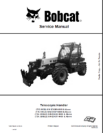 Bobcat T35105LB VersaHANDLER® TTC, Telescopic Handler Service Manual (7283187) (SN B3GP14000-B3GP99999)