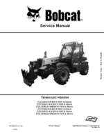 Bobcat T35105LB VersaHANDLER® TTC, Telescopic Handler Service Manual (7283190) (SN B41611001-B41699999)