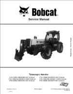 Bobcat T35130S VersaHANDLER® TTC, Telescopic Handler Service Manual (7283378) (SN B41B11001-B41B99999)