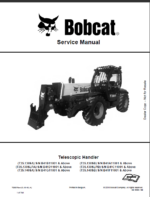 Bobcat T35130SB VersaHANDLER® TTC, Telescopic Handler Service Manual (7283378) (SN B41A11001-B41A99999)