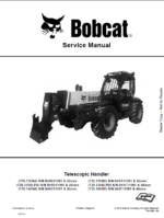 Bobcat T35130SLPB VersaHANDLER® TTC, Telescopic Handler Service Manual (7283378) (SN B41C11001-B41C99999)