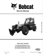Bobcat T36120SLB VersaHANDLER® TTC, Telescopic Handler Service Manual (7283187) (SN B3GS14000-B3GS99999)